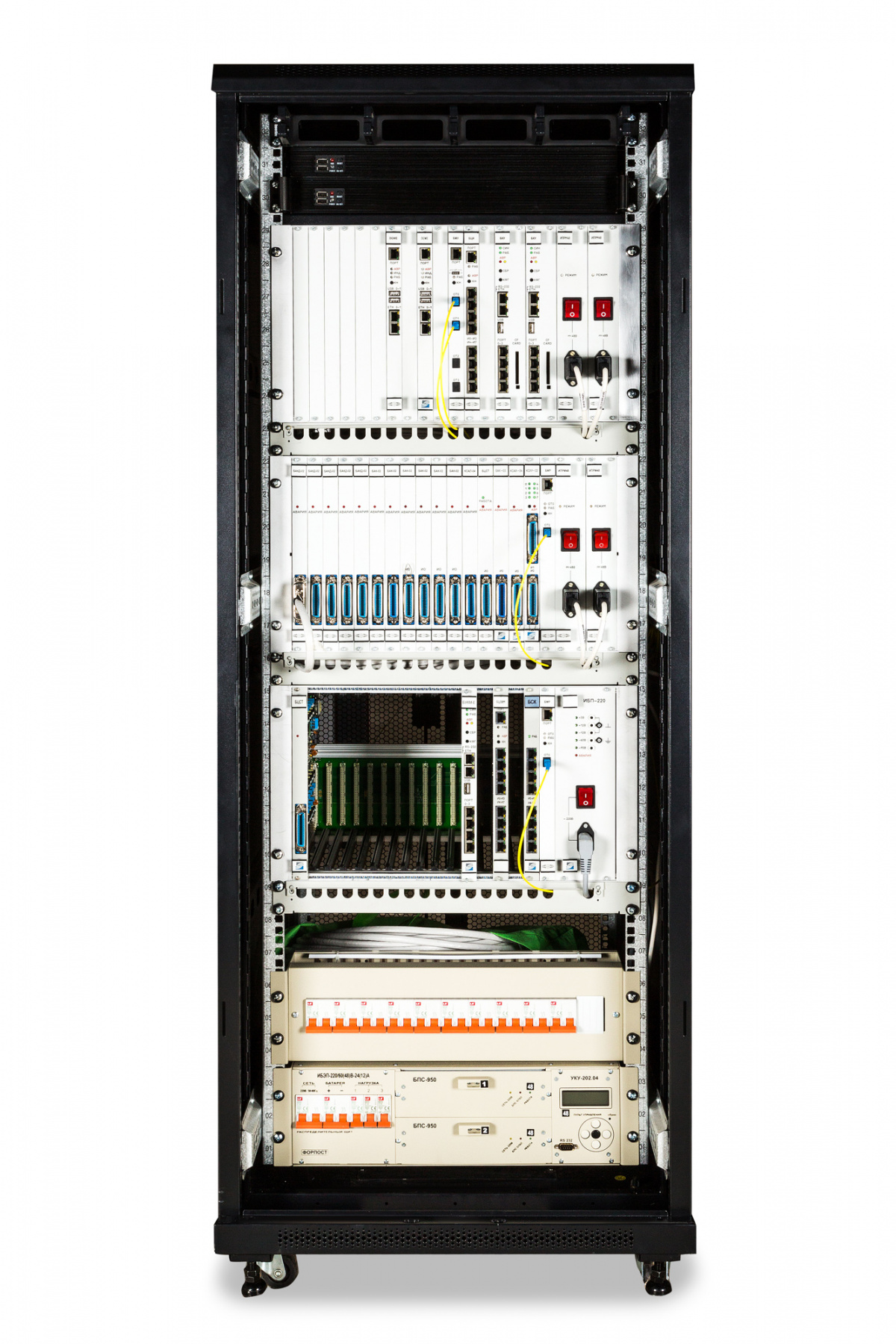 Automated telephone exchange