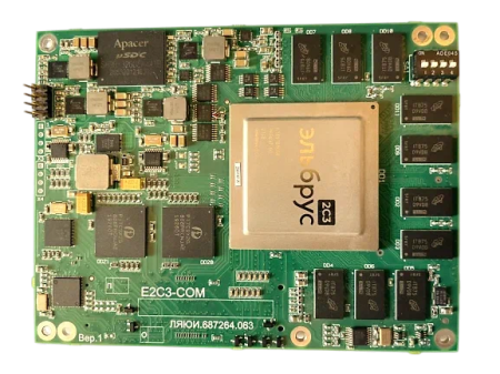 Модуль процессора E2C3-COM в форм-факторе COM Express Type 6 Basic