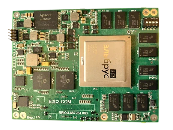 Модуль процессора E2C3-COM в форм-факторе COM Express Type 6 Basic